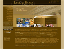 Tablet Screenshot of luskandevans.com